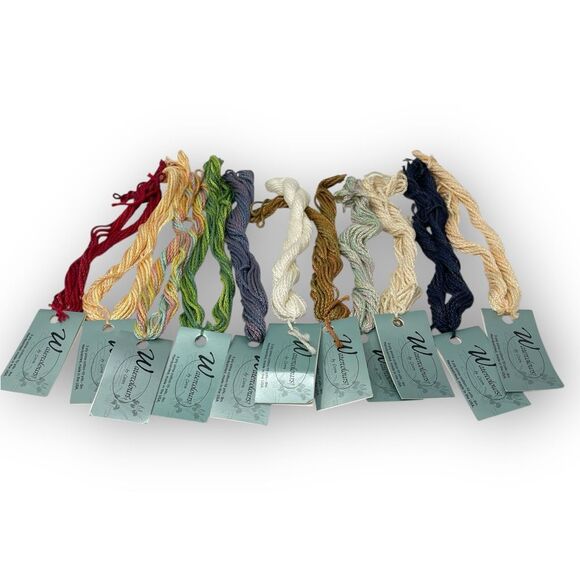 Caron Other - Watercolours by Caron Embroidery Needlepoint Thread Floss String Lot 11 Skeins
